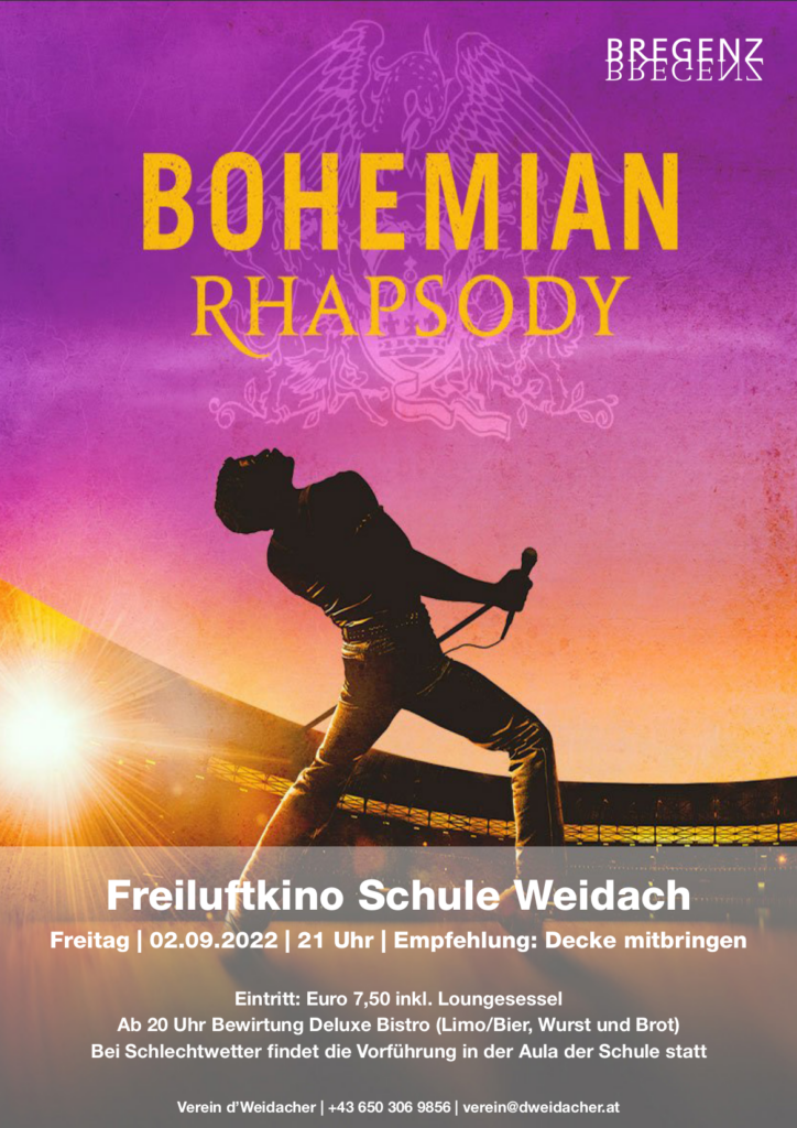 Freiluftkino Bohemian Rhapsody