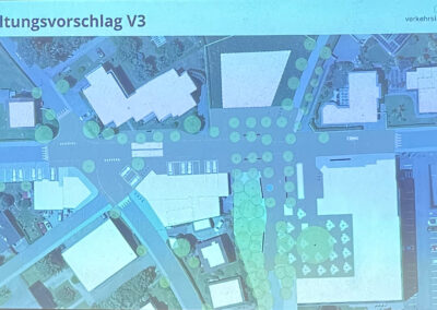 Stadtteilplatz Gestaltungsvorschlag III