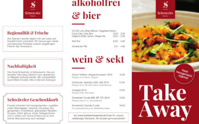 Schwärzler Take Away — neue Karte