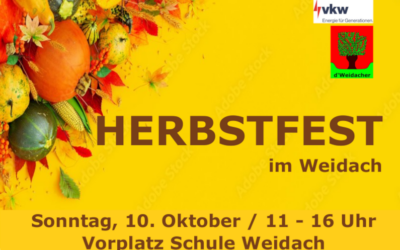 Herbstfest im Weidach